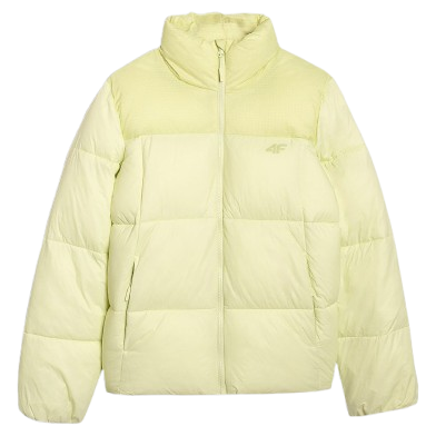 Ženska jakna 4F Down Jacket F581 svijetlo zelena LIGHT GREEN