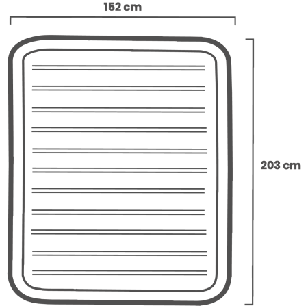 Madraci na napuhavanje Intex Queen Dura-Beam Classic 64765