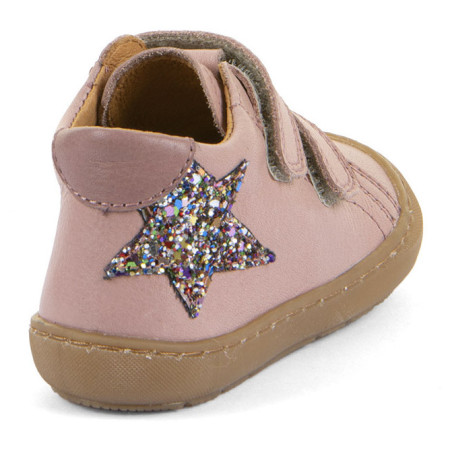 Dječje cjelogodišnje barefoot cipele Froddo Ollie S Star Pink