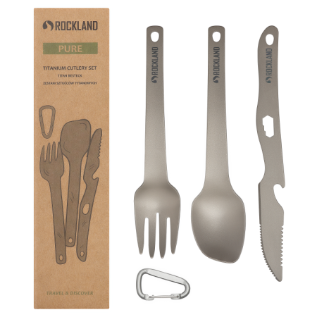 Set pribora za jelo Rockland Titanium Pure