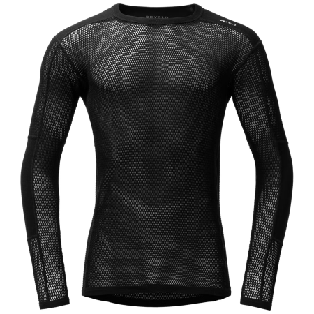 Muške funkcionalne majice Devold Wool Mesh Pro Shirt Man crna Black
