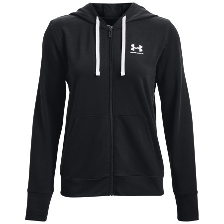 Ženska dukserica Under Armour Rival Terry FZ Hoodie crna