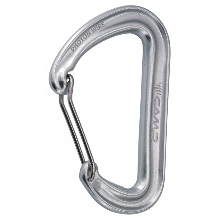 Žičani karabiner Camp Photon Wire srebrena Titanium