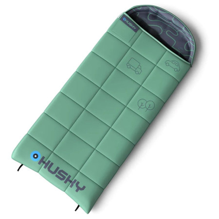 Dječja vreća za spavanje Husky Gizmo Kids zelena Green