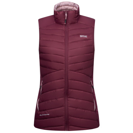 Ženski prsluk Regatta Womens Leedre Hybrid B/W crvena Fig