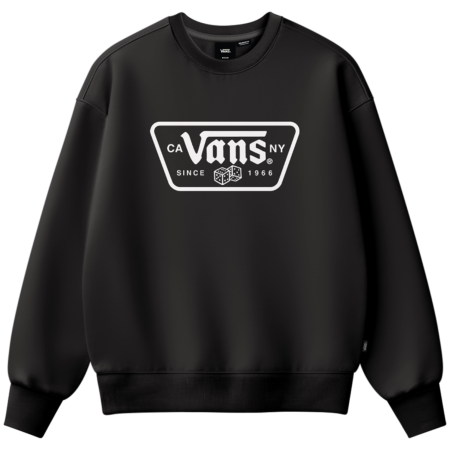 Muška dukserica Vans Knu Patch Crew crna Black