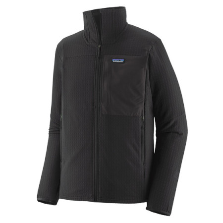 Muške funkcionalne majice dugih rukava Patagonia M's R2 TechFace Jkt crna Black