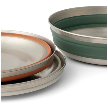 Sklopiva zdjela Sea to Summit Detour Stainless Steel Collapsible Bowl M