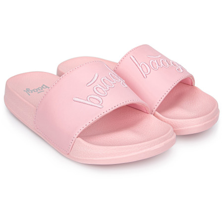 Dječje papuče Baagl Logo Pink