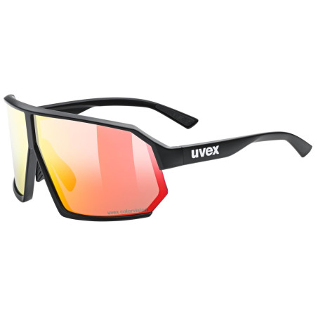 Sunčane naočale Uvex Sportstyle 237 Cv crna/crvena Black Matt/Mir.Red