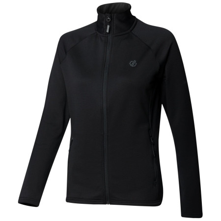 Ženska funkcionalna dukserica Dare 2b Lowline Full Zip Core Stretch crna Black