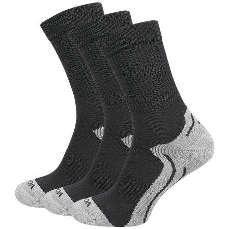 Čarape MOOA Bamboo Active 3-pack siva Grey/Grey