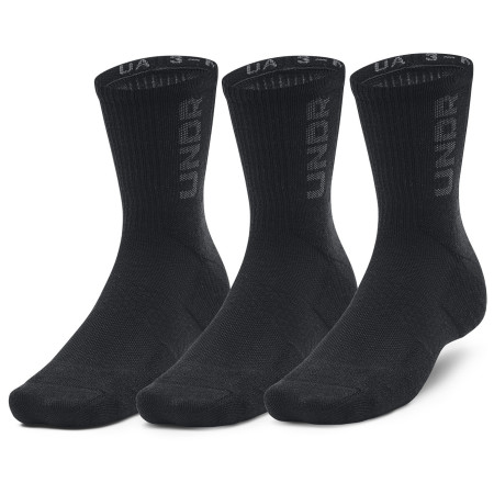 Set čarapa Under Armour 3-Maker 3pk Mid-Crew crna