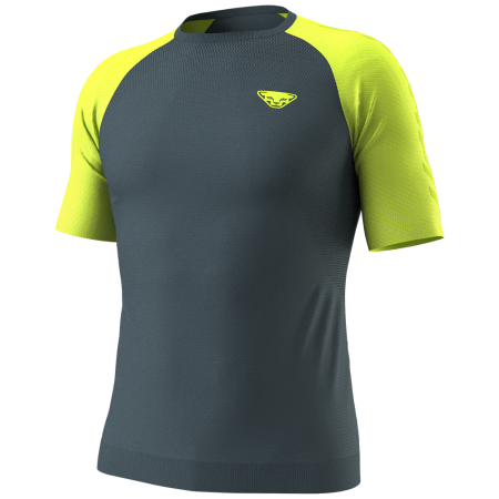 Muška majica Dynafit Ultra S-Tech S/S Tee M siva/žuta cinder/5A30