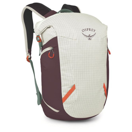 Ruksak Osprey Transporter Zinch bijela/crvena mystery white/moody burgundy