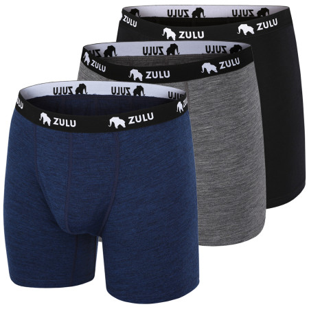 Muške bokserice Zulu Merino 160 6in 3-pack
