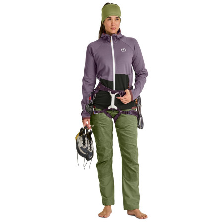 Ženska jakna Ortovox Fleece Rib Hoody W