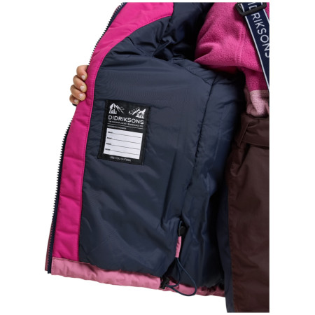Dječja zimska jakna Didriksons Neptun Kids Jkt 5 Heather Pink
