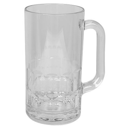 Posuda za pivo Bo-Camp Beer Mug 420ml transparentna, providna