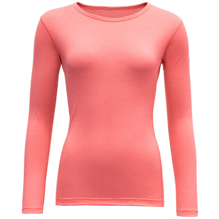 Ženska majica Devold Breeze Woman Shirt koralna Coral