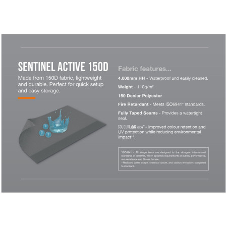 Šator za kamper Vango Quadris Air Low