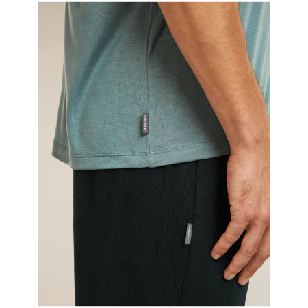 Muške funkcionalne majice Icebreaker Merino Blend Core SS Tee Single Line Camp