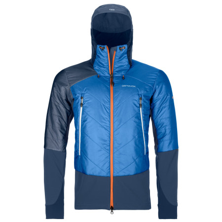 Muška jakna Ortovox Swisswool Piz Palü Jacket M plava SafetyBlue