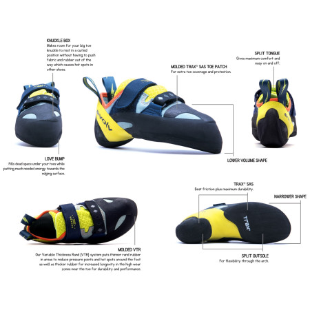 Ženske penjačice Evolv Shakra