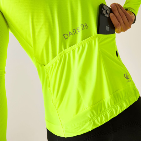 Muški biciklistički dres Dare 2b Lightning Long Sleeve Jersey