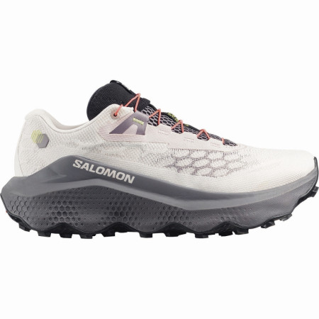 Ženske tenisice za trčanje Salomon Ultra Glide 4 Wide bež Lilac Ash / Excalibur / Pink Yarrow