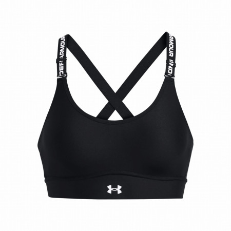 Grudnjak Under Armour Infinity Mid 2.0 Bra crna/bijela Black/White