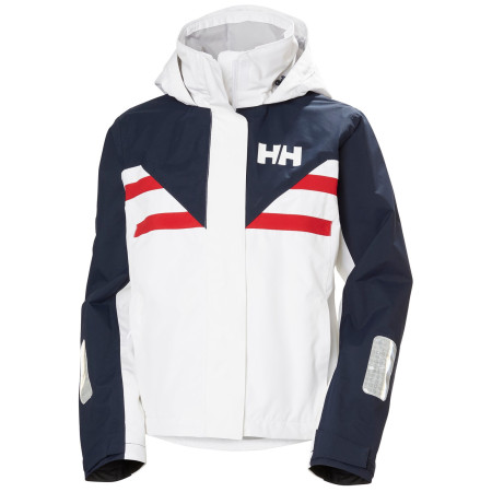 Ženska jakna Helly Hansen W Quayside Jacket bijela 001 WHITE