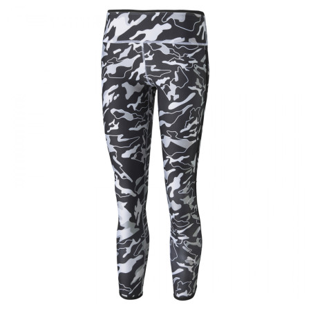 Ženske tajice 3/4 Puma Modern Sports High Waist 7/8 AOP Tights crna/bijela