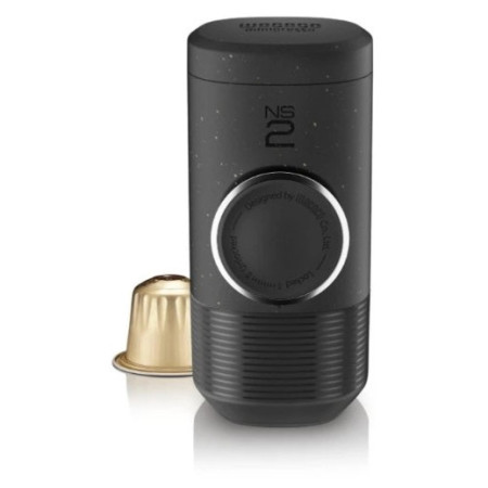 Putni aparat za kavu Wacaco Minipresso na kapsle Nespresso crna