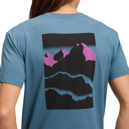 Ženska majica Black Diamond W Mountainscape SS Tee