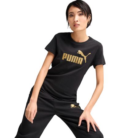 Ženska majica Puma ESS NO. 1 LOGO Metallic Tee