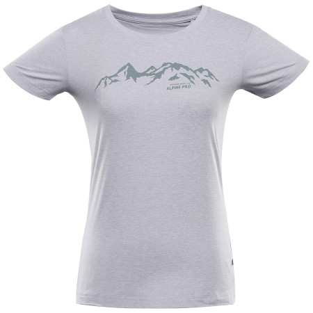 Ženska majica Alpine Pro Sassa siva high rise