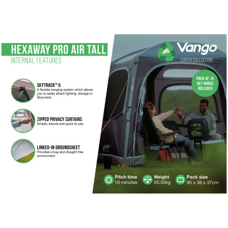 Šator za kamper Vango HexAway Pro Air Tall
