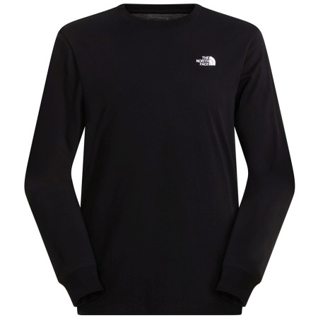 Muška majica The North Face Evolution Simple Dome Regular Long-Sleeve Tee crna TNF BLACK