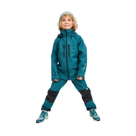Dječja vodootporna jakna Reima Saarela Dark Teal