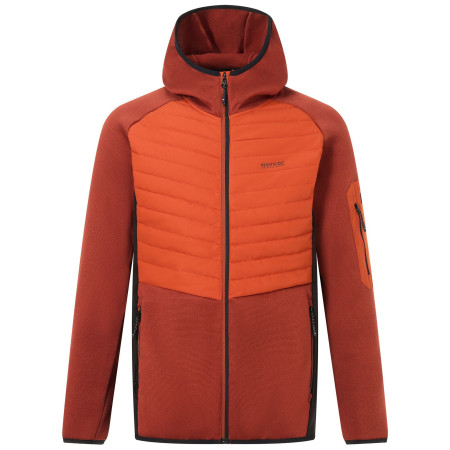 Muška hibridna jakna Regatta Newhill Hybrid crvena/narančasta Roib/Bnt/Blk
