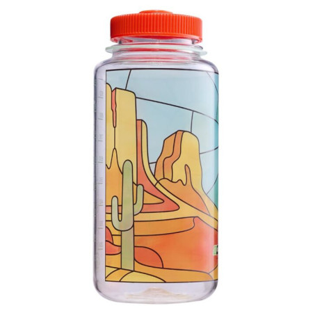 Boca Nalgene Wide Mouth 1l Clear Stained Glass