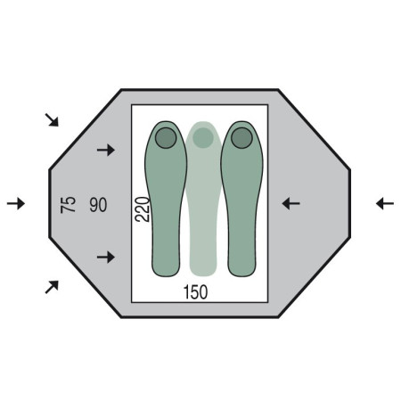 Šator Pinguin Taifun 2
