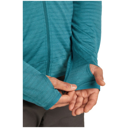 Muške funkcionalne majice dugih rukava Icebreaker Men Merino Blend 300 RealFleece™ Descender LS Zip