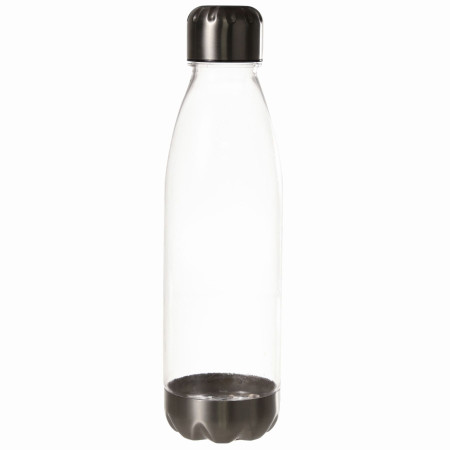 Boca Regatta Tritan Bottle with Metal Lid crna SilverGray