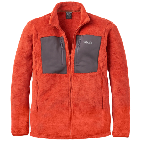 Muška dukserica Rab Granitic Jacket crvena