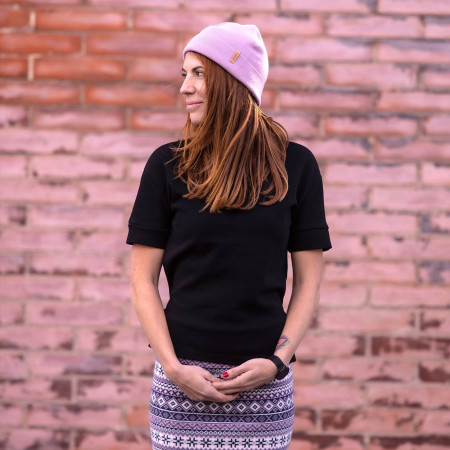 Pletena kapa od merino vune Kama A160