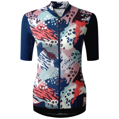 Ženski biciklistički dres Dare 2b Cycle Tops plava Bold Shape Print - A5H