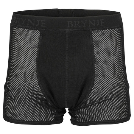Muške funkcionalne bokserice Brynje of Norway Wool Thermo Boxers crna black