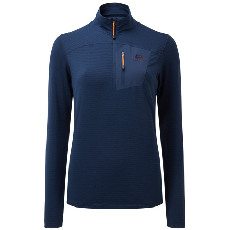 Ženska dukserica Mountain Equipment Lumiko Wmns Zip T Medieval Blue tamno plava MeMedievalBlue